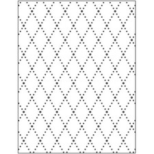 Embossing Rhombus Design