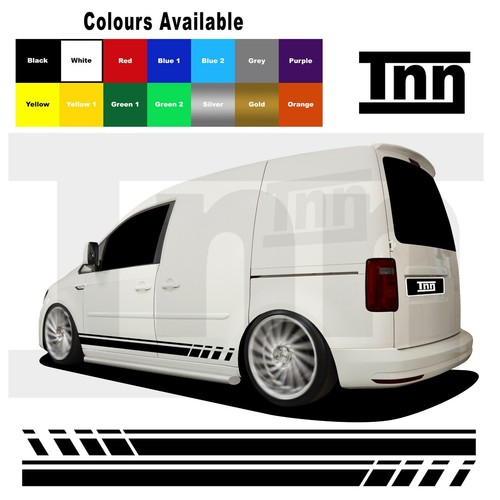 Side stripe stickers - stripe, vw