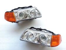 1988-1989 HONDA CIVIC 3DR HALO PROJECTOR HEADLIGHTS L+R W/ Amber corner light