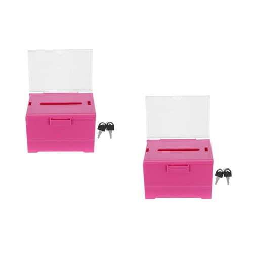 2pcs acrylic ballot box - 2pcs, with