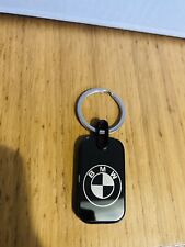 BMW LOGO KEYRING METAL /Glass KEY CHAIN RING
