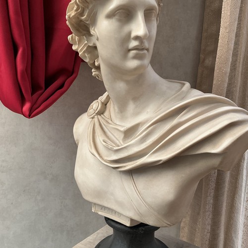 Marble apollo column - apollo,
