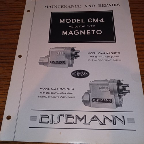 Vintage eisemann cm - , cm-4