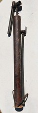 Vintage Bicycle Tire Air Pump Wood Handle Pump Unbreakable Base USA Works