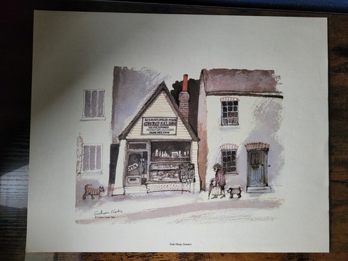 Graham clarke 1984 - clarke, print