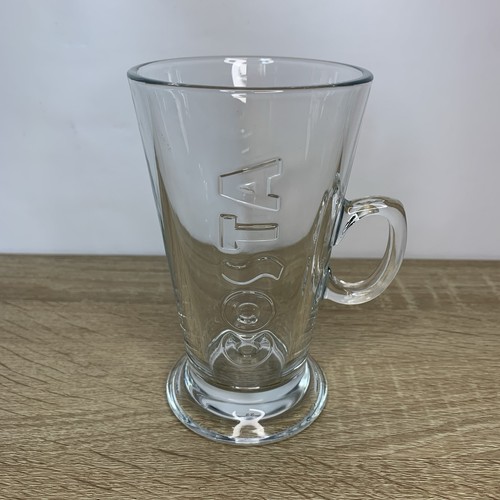 Costa logo latte glass - costa,