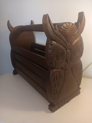 Owl magazine newspaper rack - magazine,