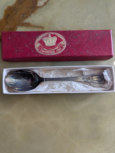 Vintage silverplated spoon - silverplated,