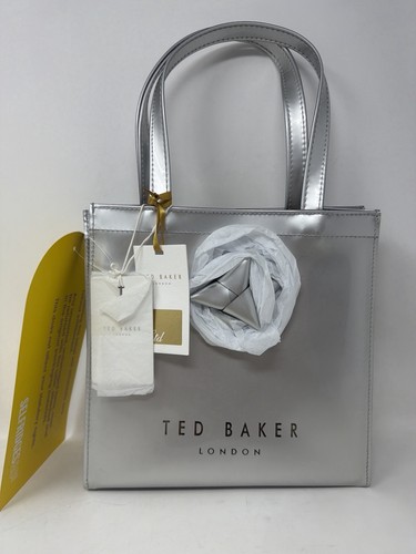 Ted baker silver tote bag - ted,