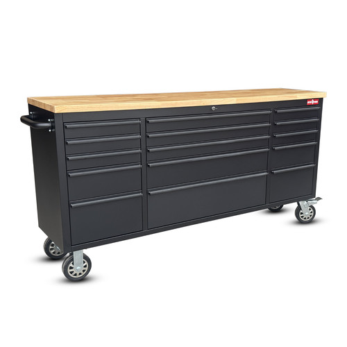 Crytec black tool cabinet - crytec, 72"
