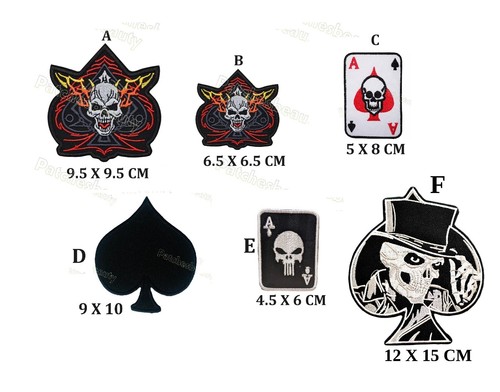 Ace spades fire - ace, skull