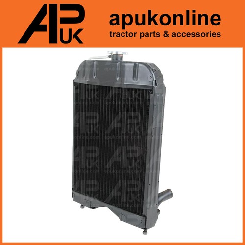 Radiator row core with cap - 4,
