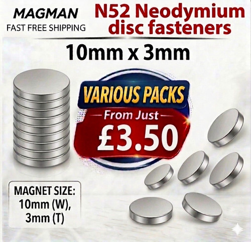 N52 neodymium disc magnets - neodymium,