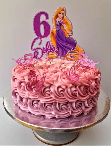 Personalised rapunzel cake - personalised, 3d