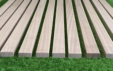 12 Solid Hardwood Sapele  Garden Bench Slats  2 Seater (4ft) - Free Delivery