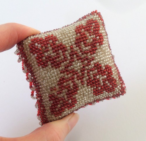 Small victorian bead - small, work