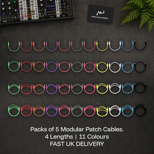 Mono patch cables pack - cables, of