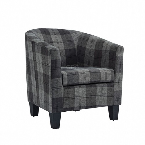 Modern tub chair faux leather - tub,