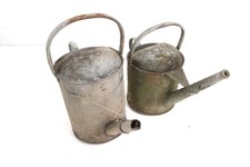 Pair of Vintage Galvanised