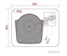Baltic birch plywood plinth