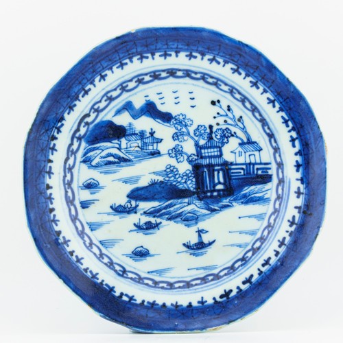 Chinese export porcelain plate - chinese,