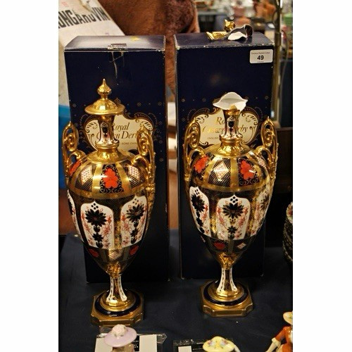 Royal crown derby - 1x, vase