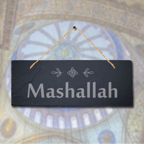 Mashallah laser engraved - mashallah,