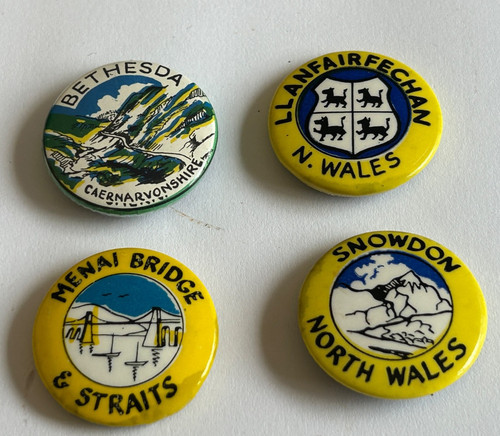 Vintage welsh button - 4,,