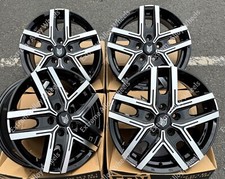 16" BMF WX5 Alloy Wheels Fits Renault Master Masters 5x130 Wheels Only