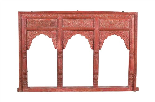 Antique indian teak wood - indian,