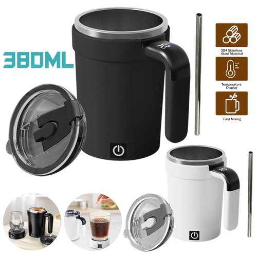 Electric self stirring mug - self,