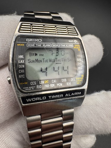 Vintage seiko a239 5000 world - seiko,