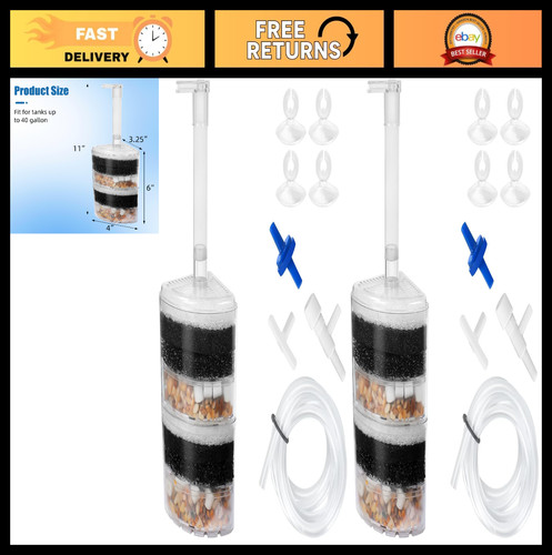 Corner sponge filter for nano - filter,