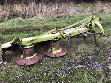Claas Corto 6 Foot 2 Drum Grass Mower Rough But Running! Spares Or Repair