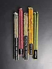 Witchcraft Magic Spell Beeswax Candles | Wicca Pagan | Love, Money, Protection |