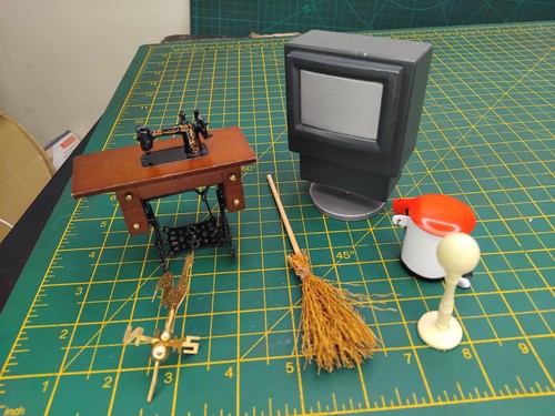 Vintage dolls house furniture - vintage,