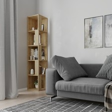 Piano 5-Tier Corner Bookcase