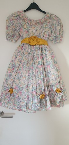 Vintage 80s flowergirl - vintage,