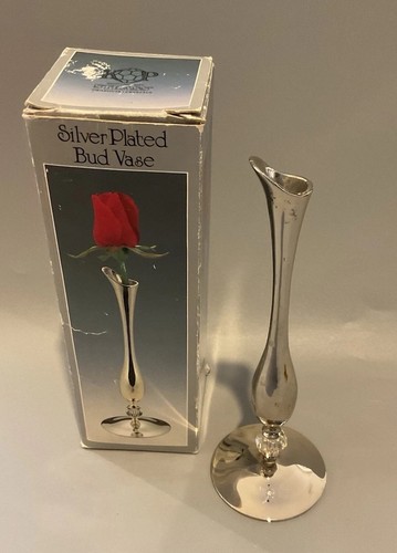 Vintage silver plated bud - vintage,