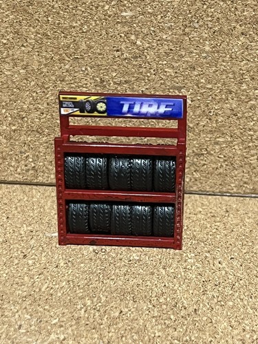 Diorama scale tire rack - 1/64,