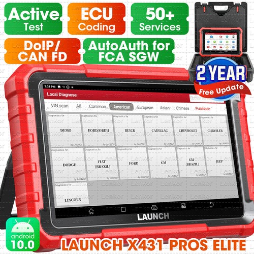 Launch x431 pro - elite,