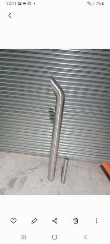 Stainless exhaust pipe for - pipe,