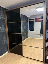 Bensons for Beds 2 Sliding Mirror Door Wardrobe