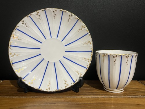 Cup and saucer with makers - saucer,