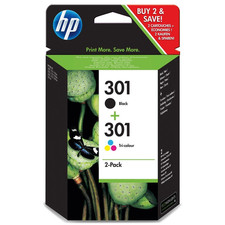Genuine HP 301 Black & Colour