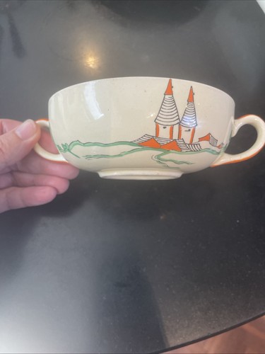 Clarice cliff soup bowl - cliff,