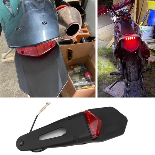 Motorcycle led red - red, rear