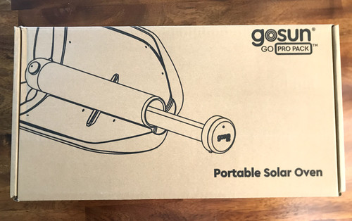 Gosun pro pack solar oven - go,