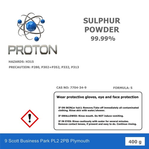 400g sulphur powder - sulphur,
