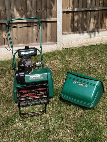 Qualcast classic petrol 35s - petrol,